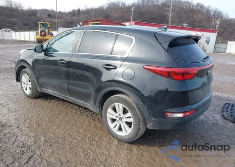 2017 Kia Sportage Lx z USA, uszkodzony, nr VIN KNDPMCAC1H7255675